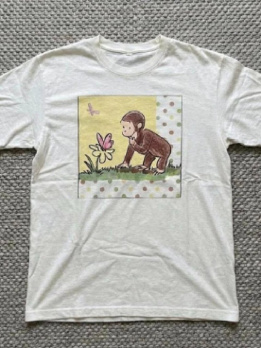 Curious George Monkey Cartoon Unisex T-shirt
